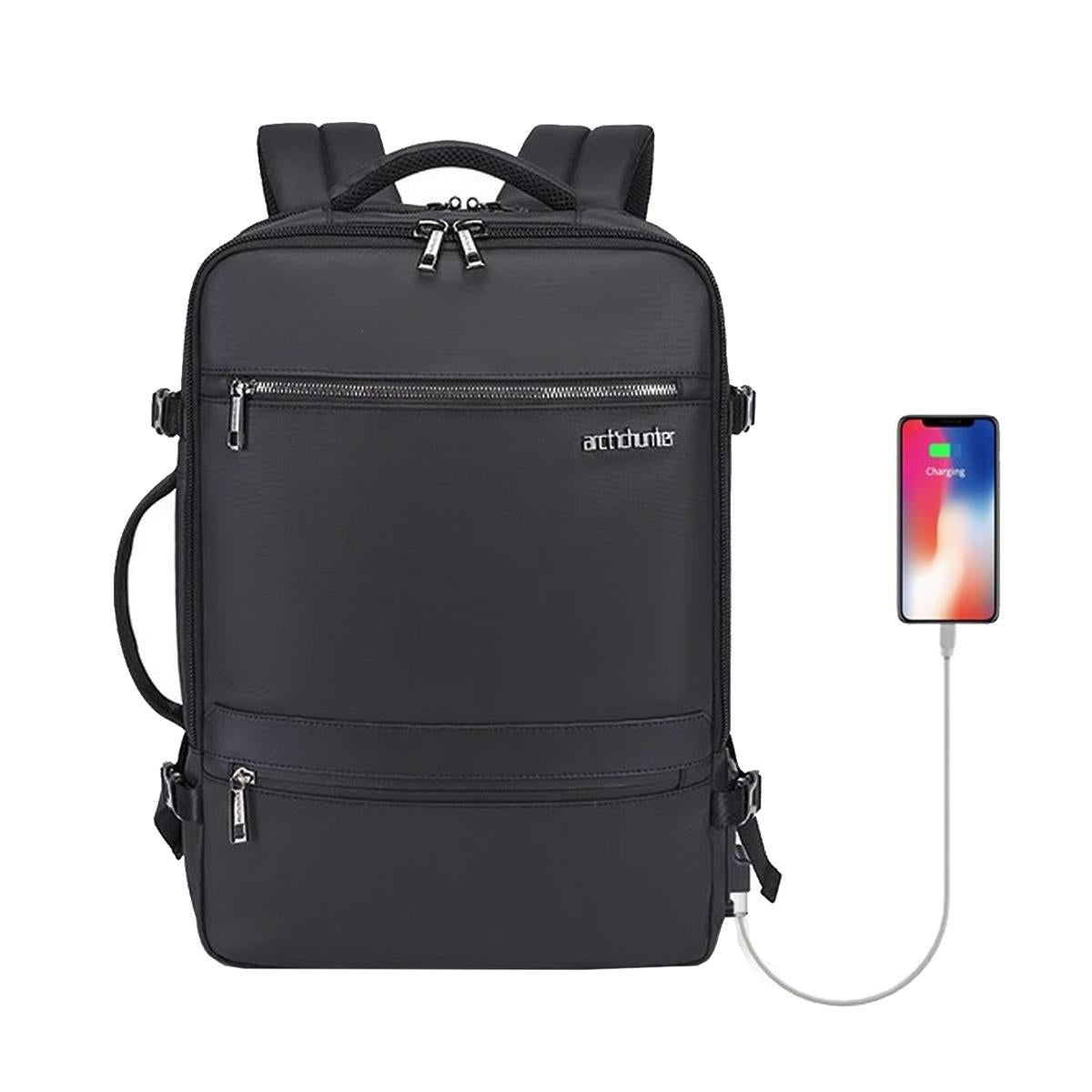 Sac à dos de voyage extra large extensible – Capacité maximale et confort