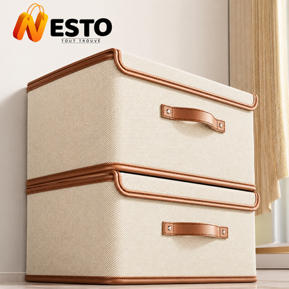 2 Valcatch Organisateur avec Couvercle – Rangement Pratique & Poignées