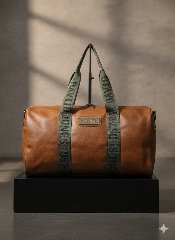 David Jones - Grand sac de voyage pour femme - Sac à main polochon - Sacs de sport en cuir synthétique - Sacs de sport grande capacité pour homme - Sac bandoulière multifonctionnel