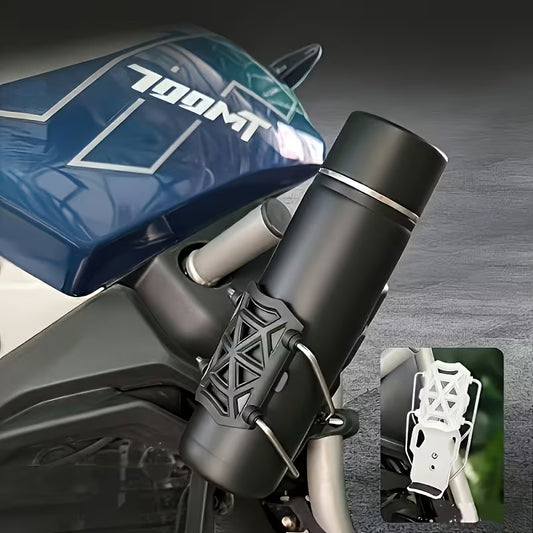 🚴 Support Porte-Bouteille Moto & Vélo – Serrage Automatique 360°