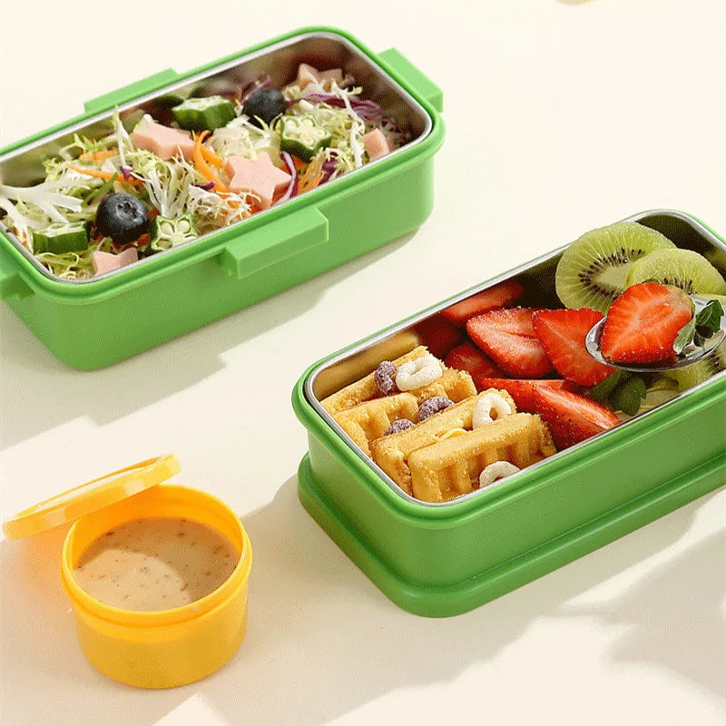 Boîte à lunch en acier inoxydable