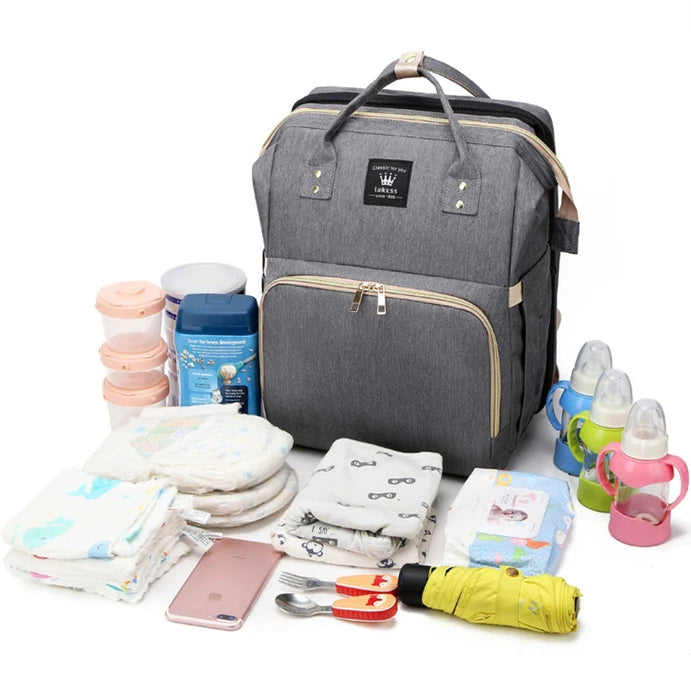 Sac à Dos à Langer Multifonction 3 en 1 avec Table à Langer Intégrée