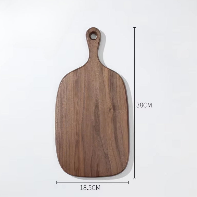 Bloc à Découper en Bois de Qualité – Hêtre & Noyer