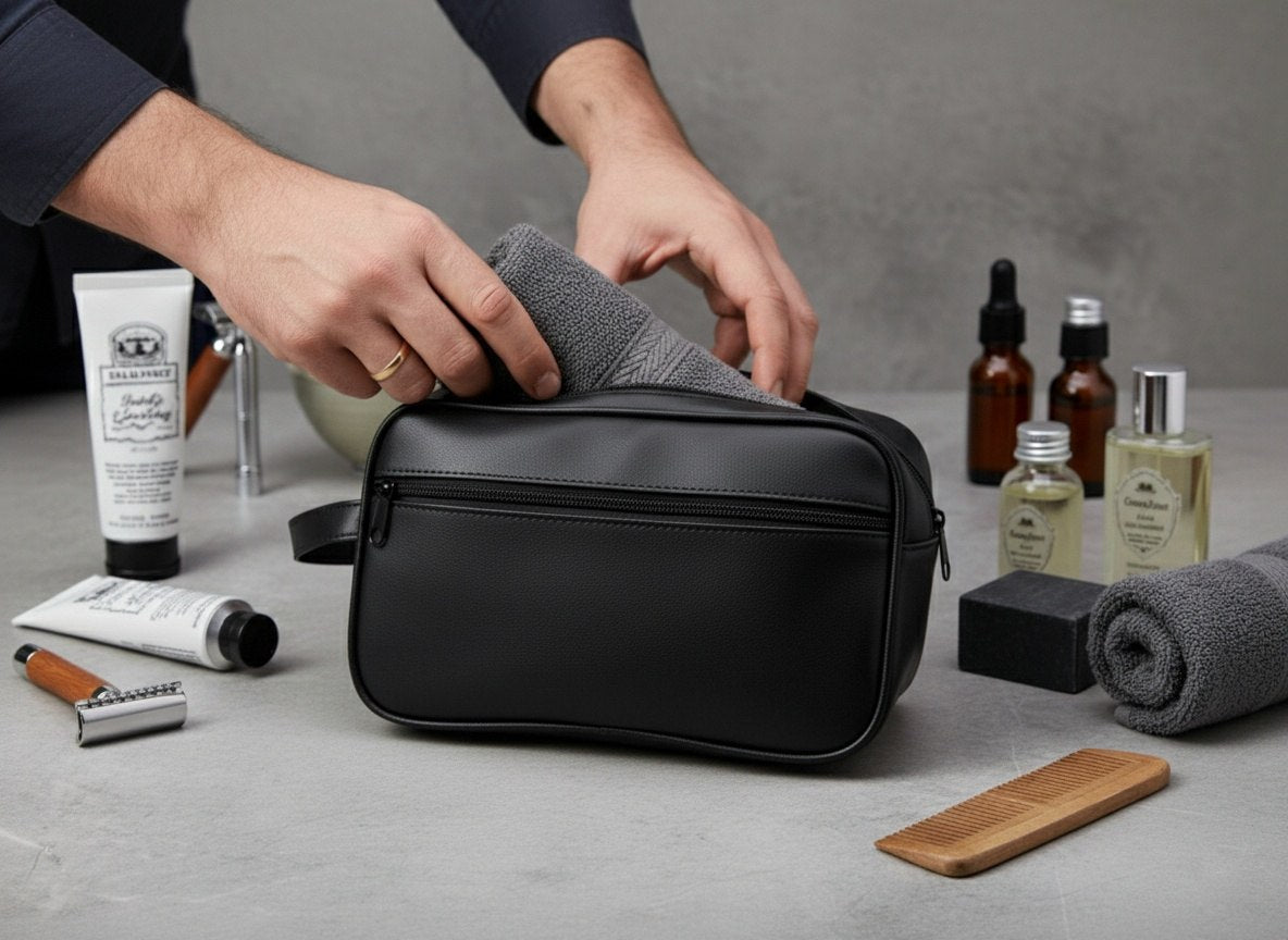 Trousse de Toilette Compacte et Stylée – Accessoire de Voyage Indispensable ✈️