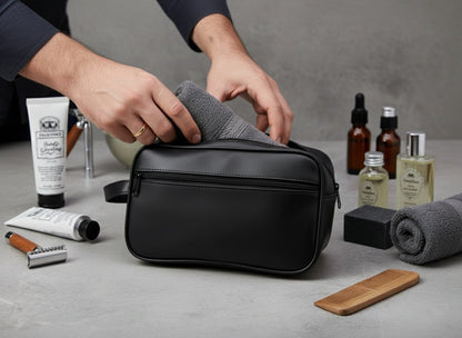 Trousse de Toilette Compacte et Stylée – Accessoire de Voyage Indispensable ✈️