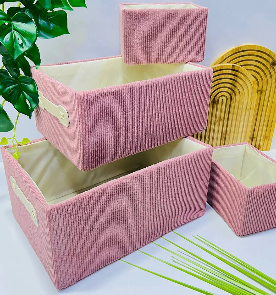 🧺 Lot de 4 Paniers de Rangement