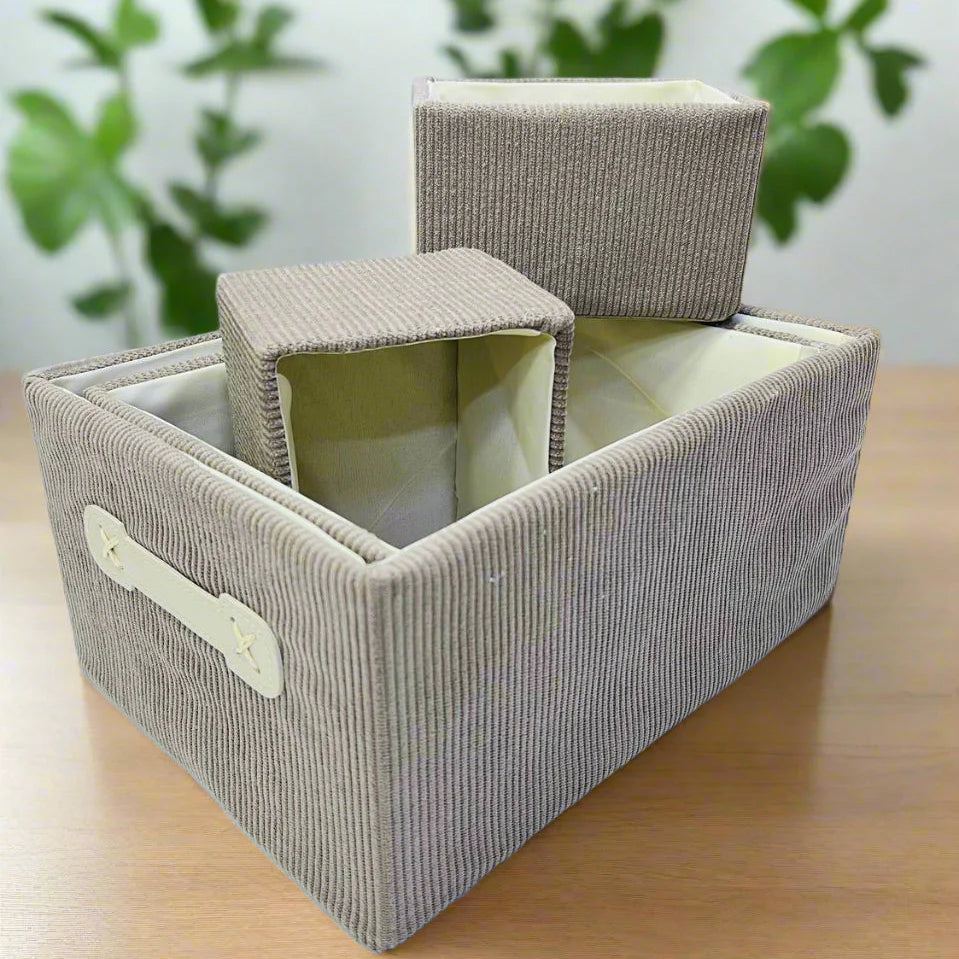 🧺 Lot de 4 Paniers de Rangement