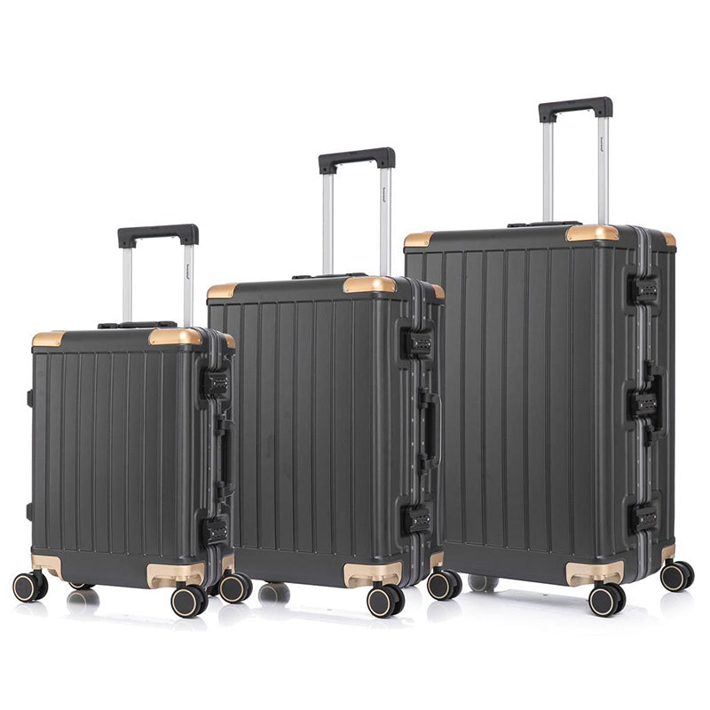 Set de 3 Valises Trolley-Élégantes et Robustes