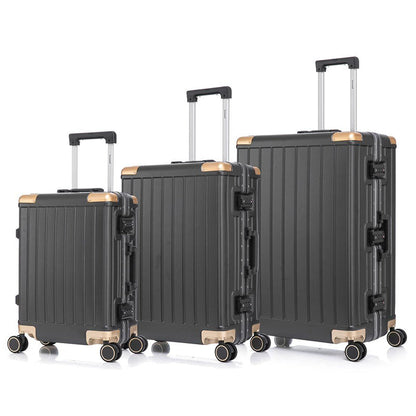 Set de 3 Valises Trolley-Élégantes et Robustes