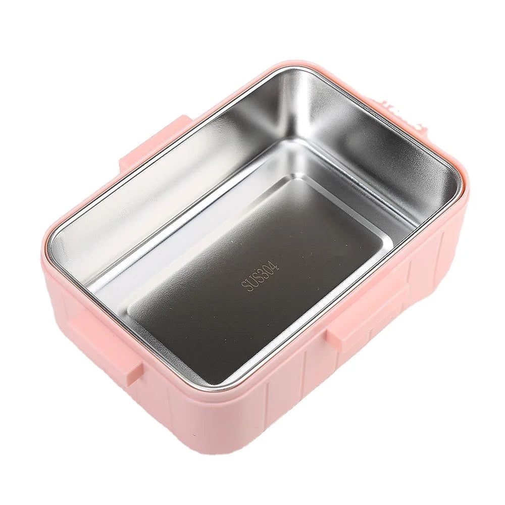 Boîte à lunch mignonne en acier inoxydable