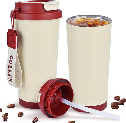 NESTO🎀 Tasse à Café Isotherme 532 ml – Élégance, Performance et Mobilité ☕