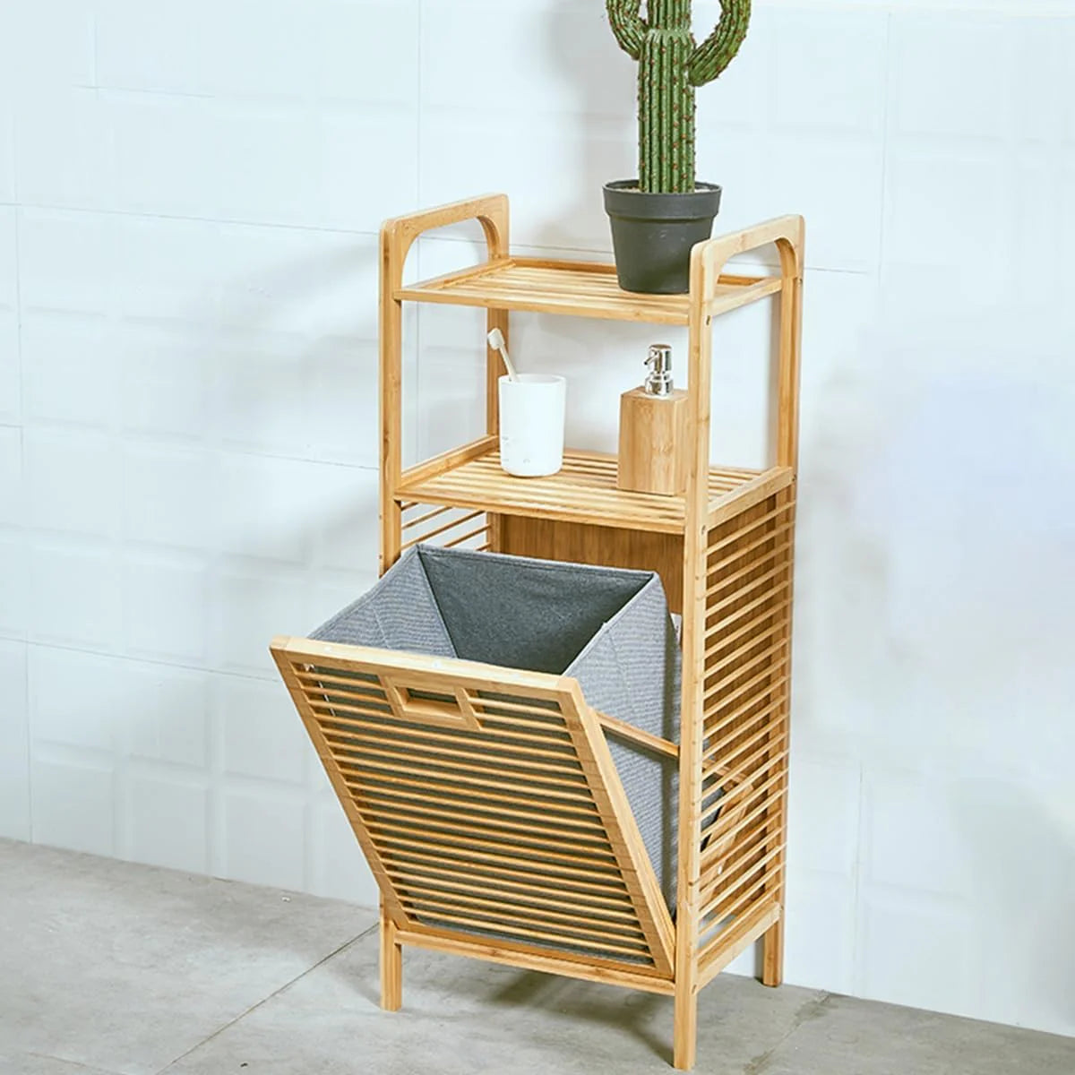 NESTO🧺Panier à Linge Multifonctionnel avec Division – Organisateur Maison