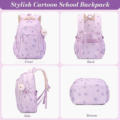 🎒 Sac à Dos Scolaire pour Enfants – Design Mignon & Plusieurs Couleurs 🌸