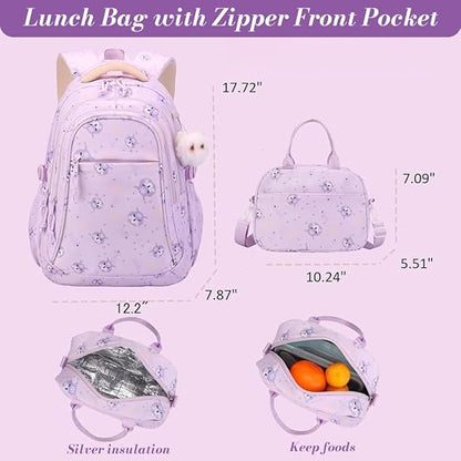 🎒 Sac à Dos Scolaire pour Enfants – Design Mignon & Plusieurs Couleurs 🌸