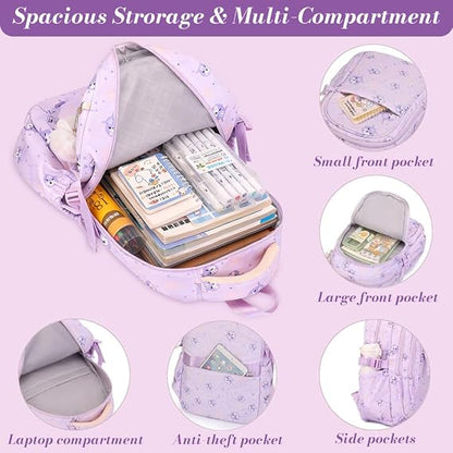 🎒 Sac à Dos Scolaire pour Enfants – Design Mignon & Plusieurs Couleurs 🌸