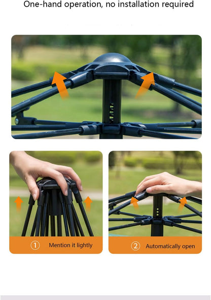 Tente de Camping 2 à 4 Personnes – Double Couche, Imperméable & Ultra Légère
