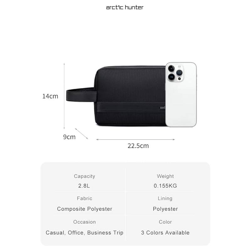 Sacoche Business Arctic Hunter K00677 – Élégante, Pratique & Professionnelle
