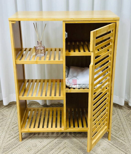 Organisateur Multifonction en Bambou – Style Nature & Grand Rangement Nesto.ma maroc