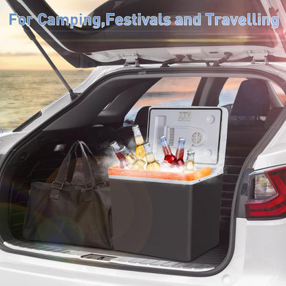 NESTO🧺Réfrigérateur de voiture portable 20l Thermoélectrique 12v Peltier Refroidisseur de voiture