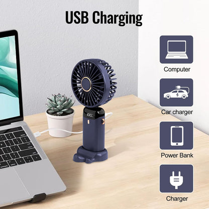 Mini Ventilateur Portable à Main – Pliable et Rechargeable USB