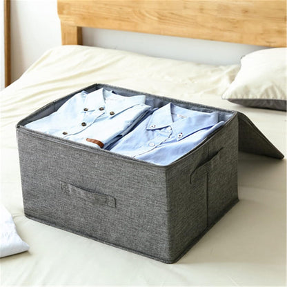NESTO  Boîtes de Rangement Vêtements – Lot de 2 Pliables & Grande Capacité