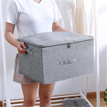 NESTO  Boîtes de Rangement Vêtements – Lot de 2 Pliables & Grande Capacité