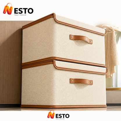 2 Valcatch Organisateur avec Couvercle – Rangement Pratique & Poignées