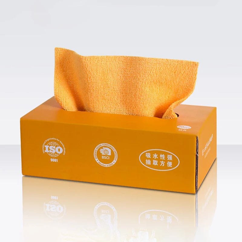 3 Serviettes absorbantes en microfibre pour livres de cuisine - 20 pièces par boîte