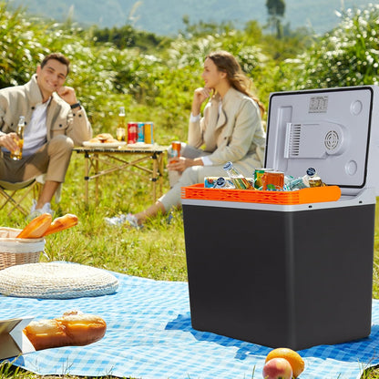 NESTO🧺Réfrigérateur de voiture portable 20l Thermoélectrique 12v Peltier Refroidisseur de voiture