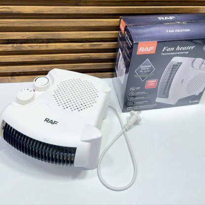 Chauffage Soufflant Électrique 2000W avec Thermostat Réglable