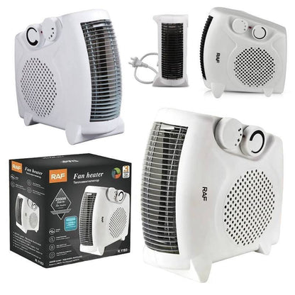 Chauffage Soufflant Électrique 2000W avec Thermostat Réglable
