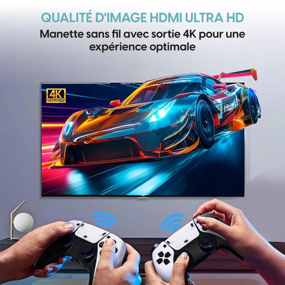 Console Rétro HDMI 4K avec 20 000 Jeux Intégrés NESTO  MAROC