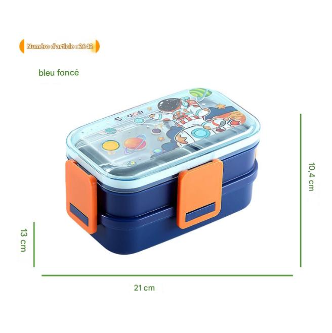 Boîte à lunch en acier inoxydable