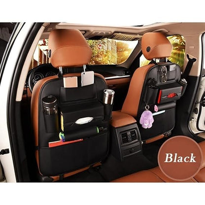 2 Organisateur de siège auto ADIUM en cuir PU – Élégance et praticité au quotidien