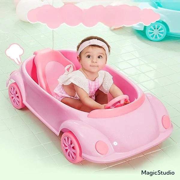 Baignoire Portable pour Bébé – Pliable, Sécurisée et Idéale pour la Voiture NESTO.MA