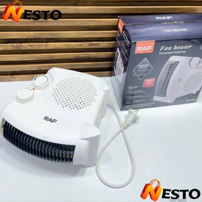 Chauffage Soufflant Électrique 2000W avec Thermostat Réglable