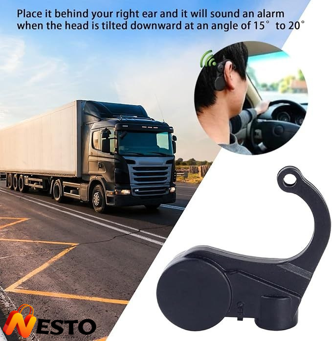 Alarme Anti-Somnolence pour Conducteur – Détecteur d’Inclinaison de Tête avec Alerte Sonore