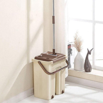 Balai Magique 360° – Nettoyer Sans Effort, Sans Mains Mouillées !