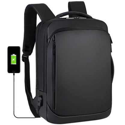 Sac a dos-de voyage large pour-ordinateur-portable avec port de charge usb