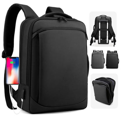 Sac a dos-de voyage large pour-ordinateur-portable avec port de charge usb
