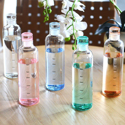 2 Bouteille d’Eau NESTO Glass avec Échelle de Temps