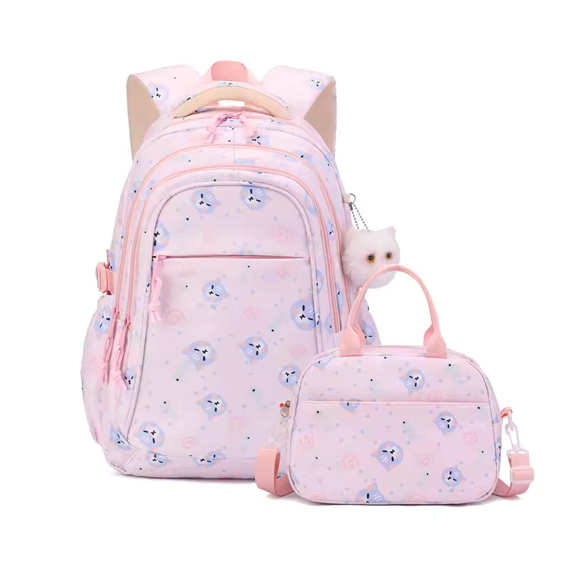 🎒 Sac à Dos Scolaire pour Enfants – Design Mignon & Plusieurs Couleurs 🌸