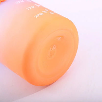 3 Bouteilles dégradées avec messages inspirants – motivation