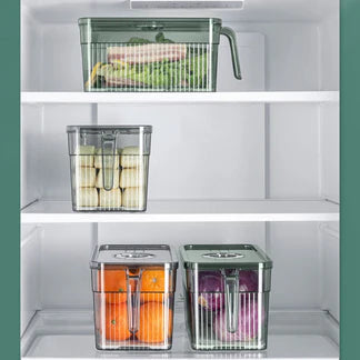 NESTO🎀 3 Boîtes de Rangement Alimentaire Hermétiques et Empilables