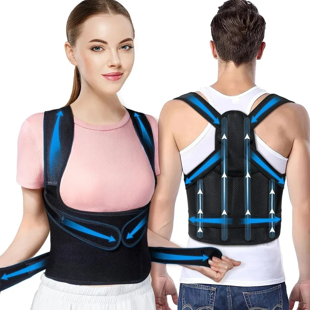 Correcteur de Posture Réglable – Soutien Dorsal Confortable nesto.ma maroc