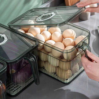 NESTO🎀 3 Boîtes de Rangement Alimentaire Hermétiques et Empilables