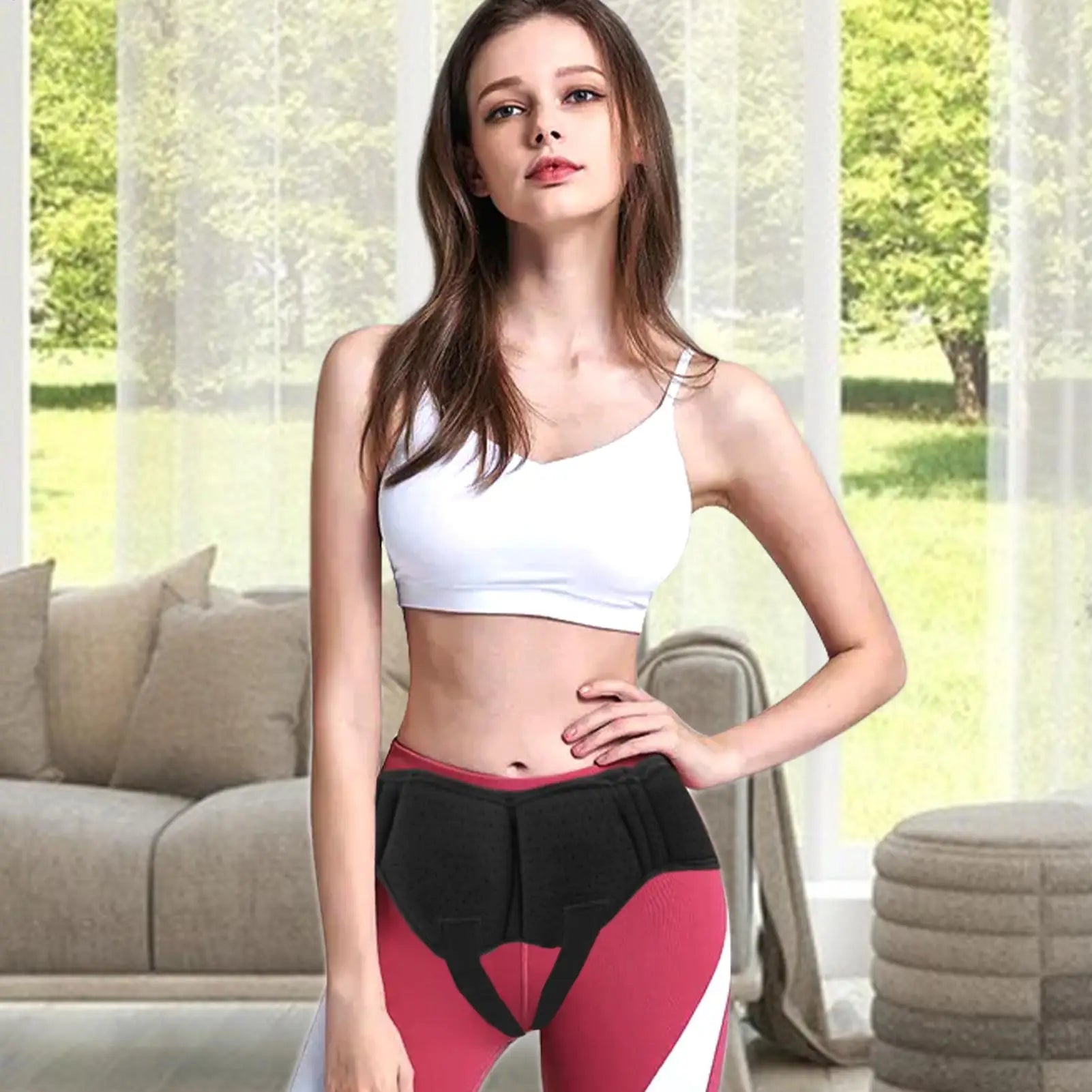 Ceinture Inguinale Réglable pour Hommes – Double Sangle de Soutien nesto.ma