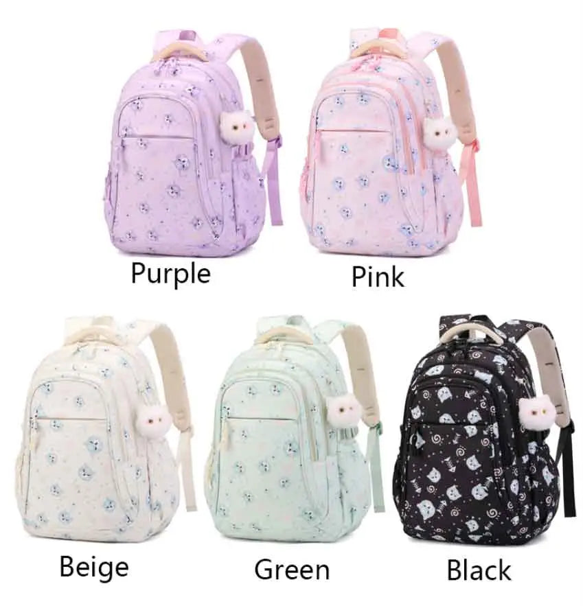 🎒 Sac à Dos Scolaire pour Enfants – Design Mignon & Plusieurs Couleurs 🌸