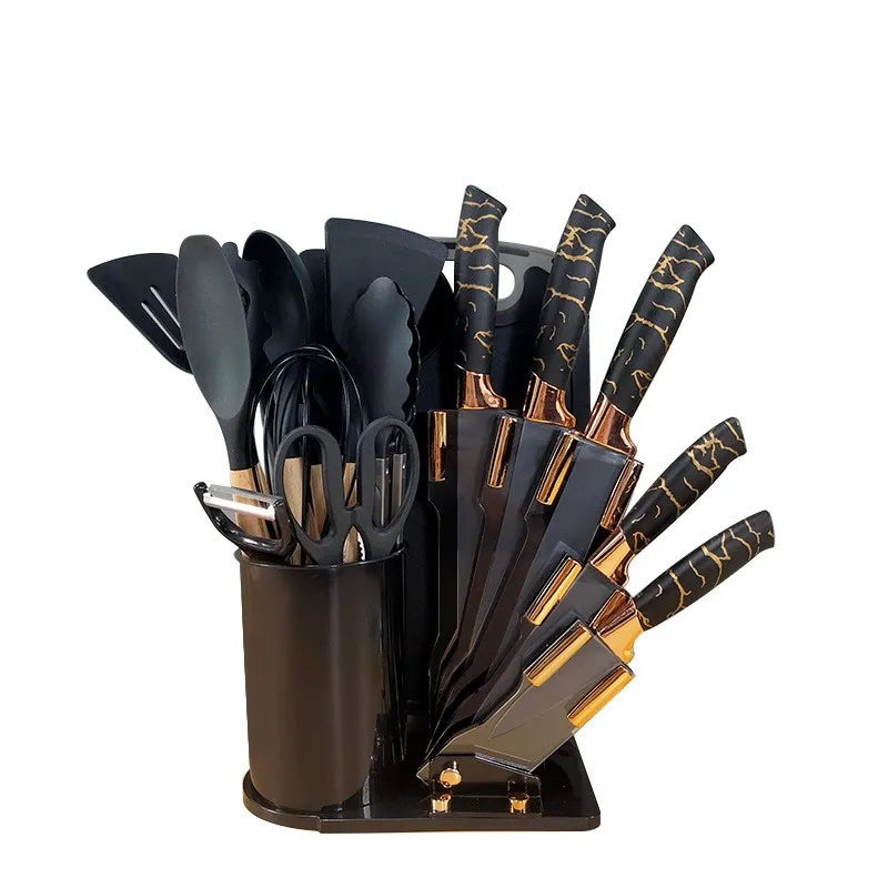 Ensemble d'ustensiles de cuisine en silicone de haute qualité 20PCS 20 PCS 20 pièces, ensembles d'accessoires de cuisine, outils de cuisine en silicone, ensembles d'accessoires