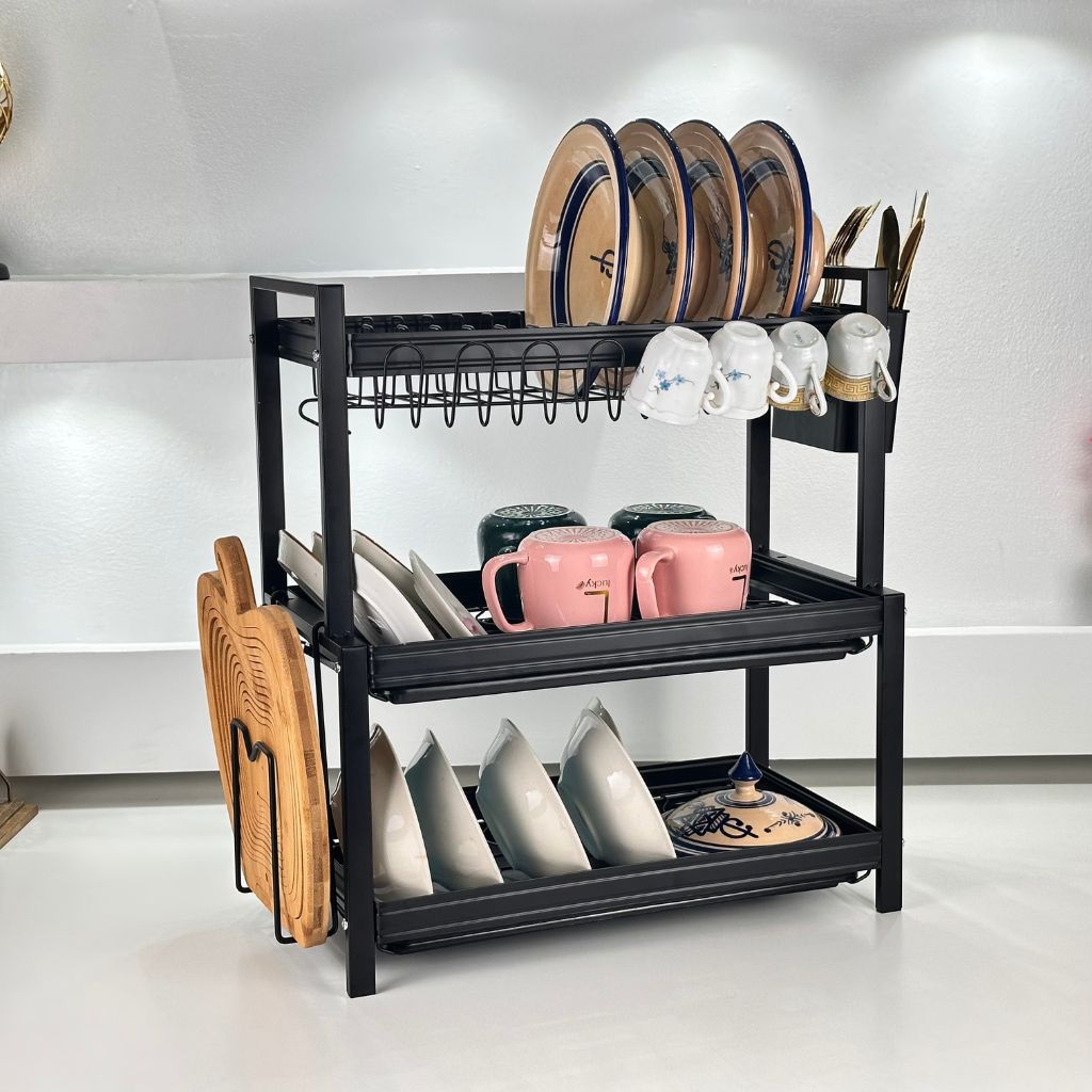 Égouttoir Multifonction 52x24x43cm – Structure Robuste & Égouttage Parfait 🧽 nesto.ma maoc